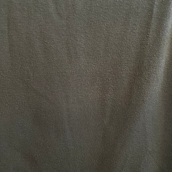 Vintage Olive Green Mesh Overlay Tank Top Y2K 2000s Indie Sleaze Grunge Large - Picture 5 of 7